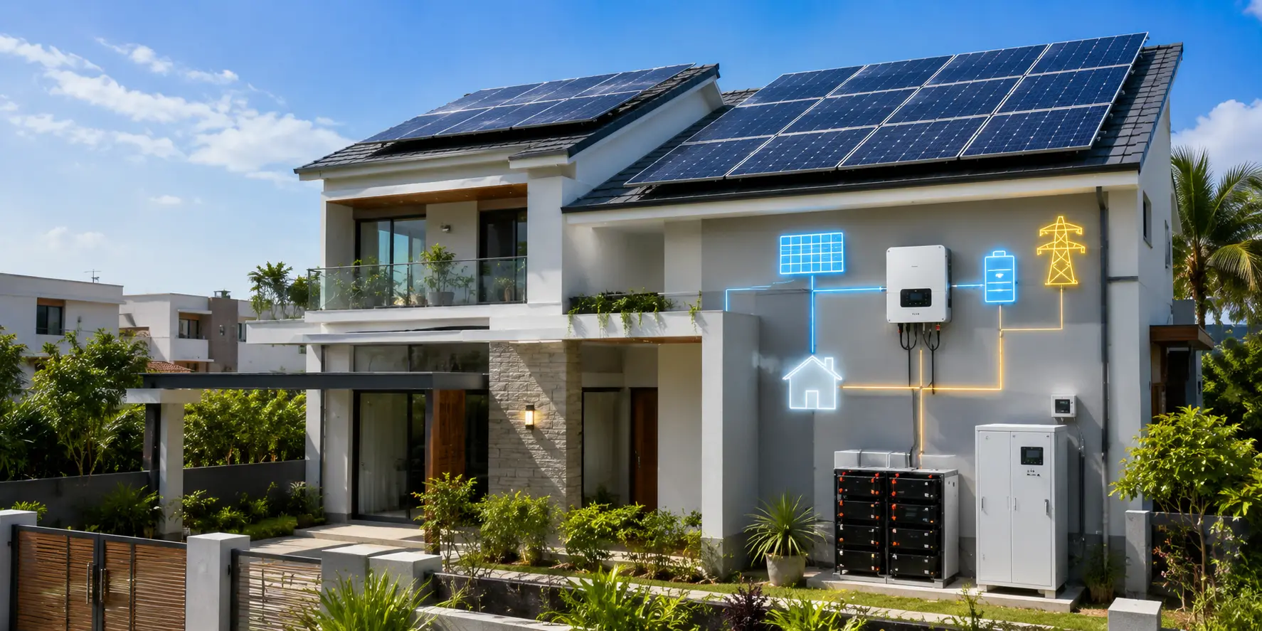 Hybrid Solar System