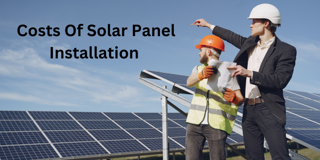  Costs Of Solar Panel Installation